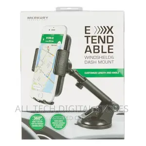 Merkury Cellphone Extendable Windshield Dash Mount