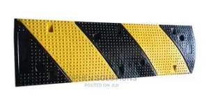 1000mm Yellow And Black Rubber Speed Safety Hump