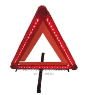 Electronic Triangle Warning Sign