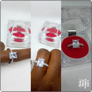 Zain Vick Ladies Engagement Ring - Silver