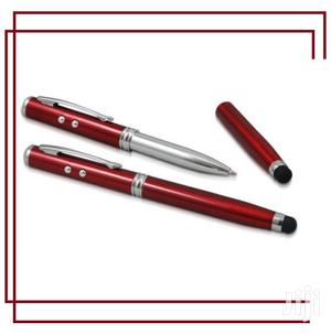 4 In 1 Pens Touch Screen Ball Pen -red