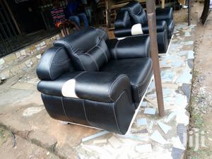 7 Sitters Black With a White Touch Sofas