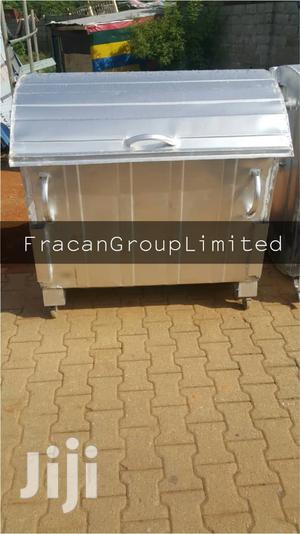 Galvanised Waste Bin. Free Delivery Within Abuja