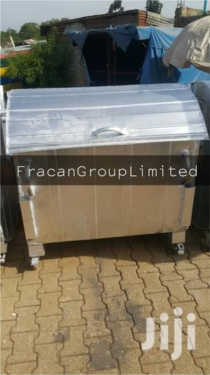 Durable Metal Waste Bin. 1200L