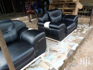 7 Sitters Black With a White Touch Sofas