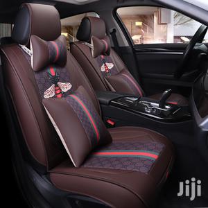 High Quality Leather Butterfly Car Seat Cushion Set Covers