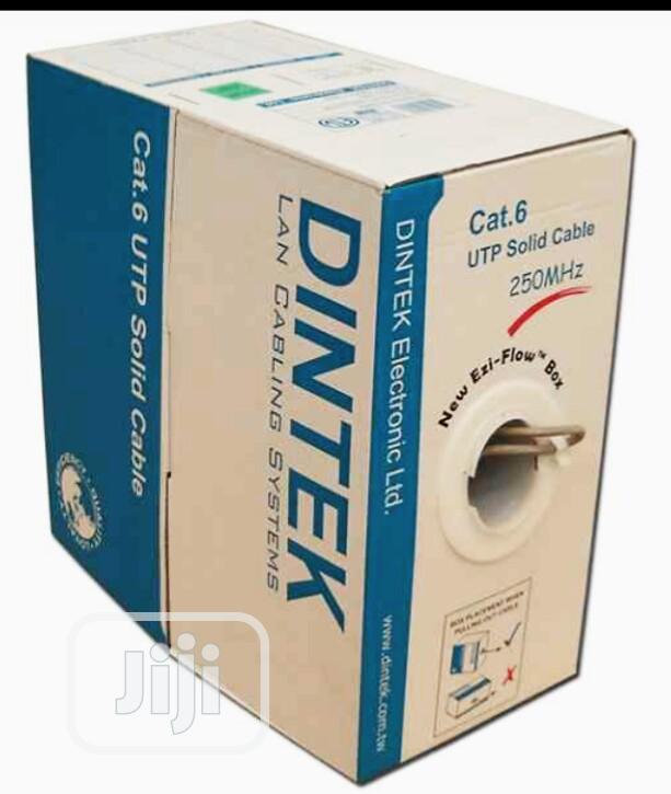 Dintek Cat.6 4p Utp Solid Cable