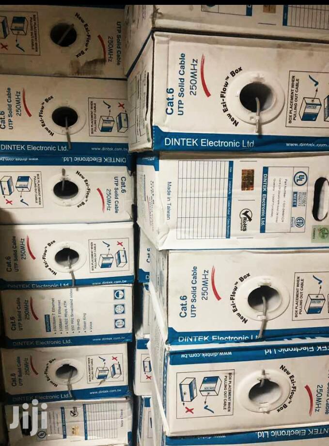 Dintek Cat.6 4p Utp Solid Cable