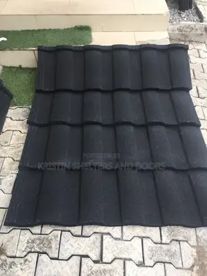 Black Kristin Roman Stone Coated Roofing Sheet