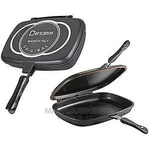 Dessini Non-Stick Double-Sided Pressure Grill Pan - 44cm