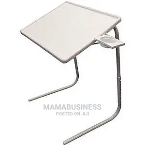 Foldable and Adjustable Table Mate Iv With Cup Holder