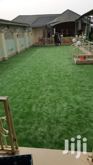 Quality Artificial Grass Installation at Gwarimpa Abuja.
