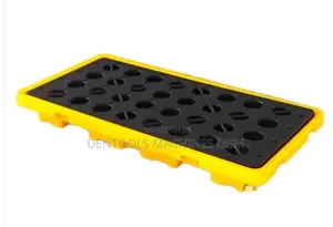 Oil Drum Spill Containment Pallet With Drain