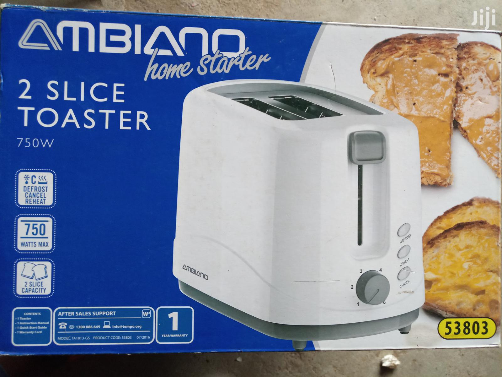 Ambiano 2 Slice Bread Toaster 750watts. in Ojo Kitchen Appliances