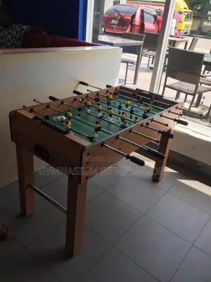 Soccer Foosball Table New Cream Color
