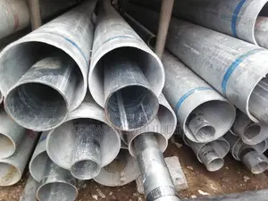 Solid Full Length Galvanized Steel Hollow Pipes.