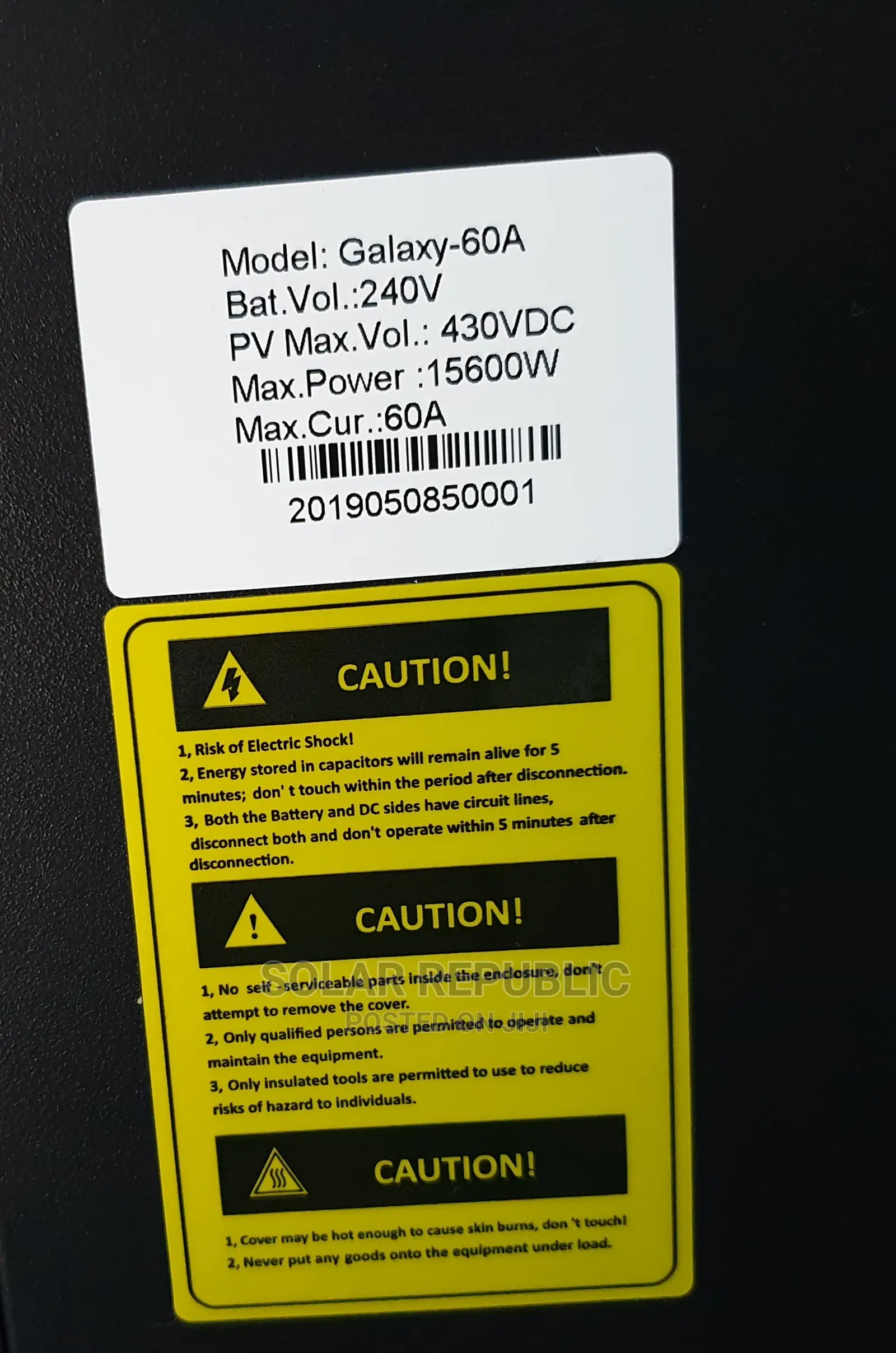 240V 80A Powerplus MPPT Charge Controller