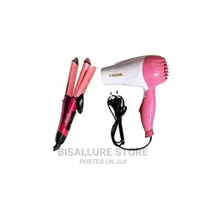 Hair Dryer And Straightener Bundle