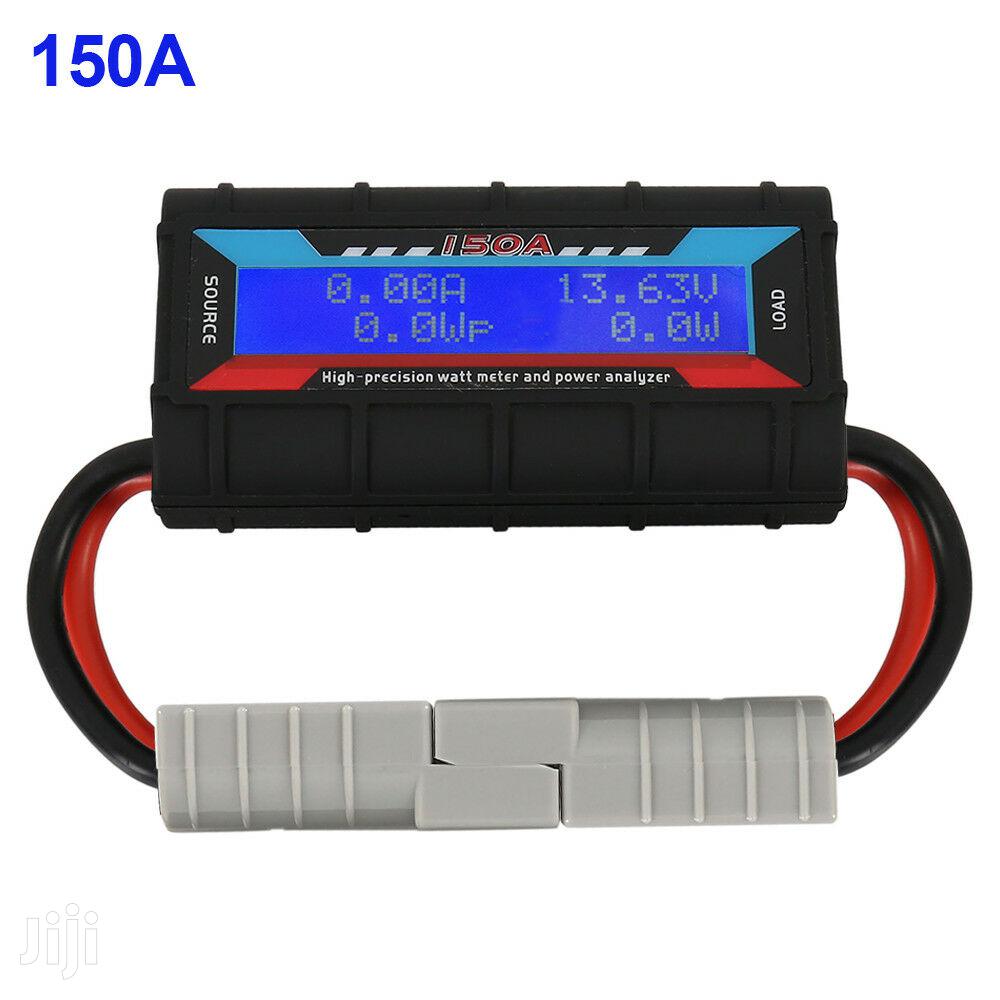 Digital LCD Volt Watt Meter Solar Power Voltmeter 12V 150A in Benin City Solar Energy, Gadget