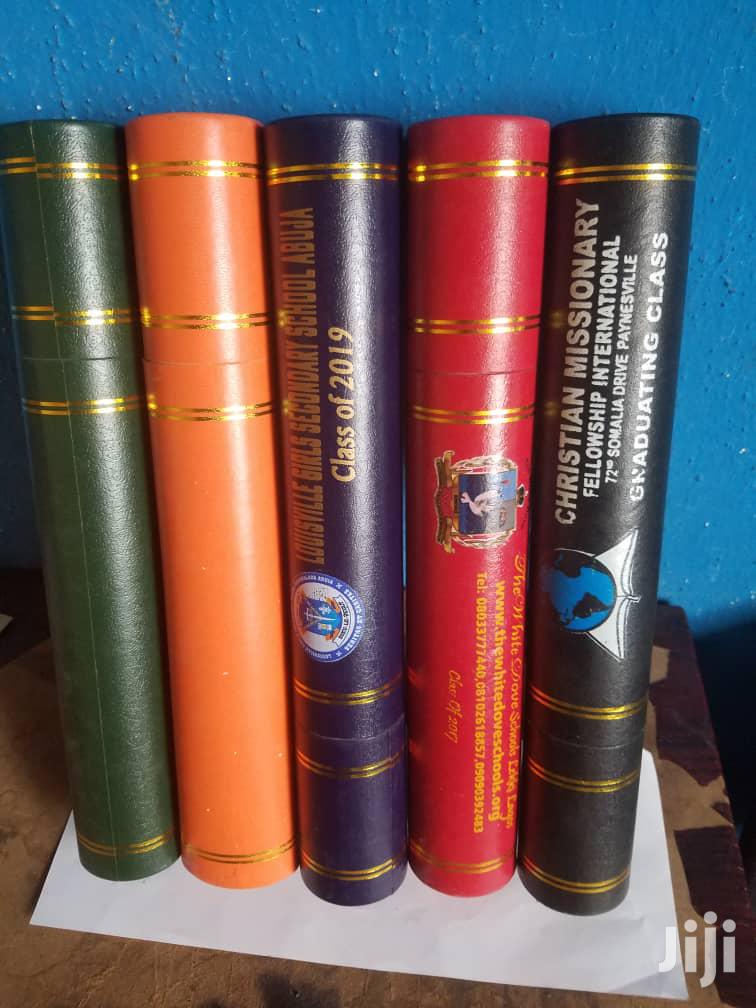 Certificate Scrolls