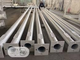 8meters Local Galvanised Hinge Pole