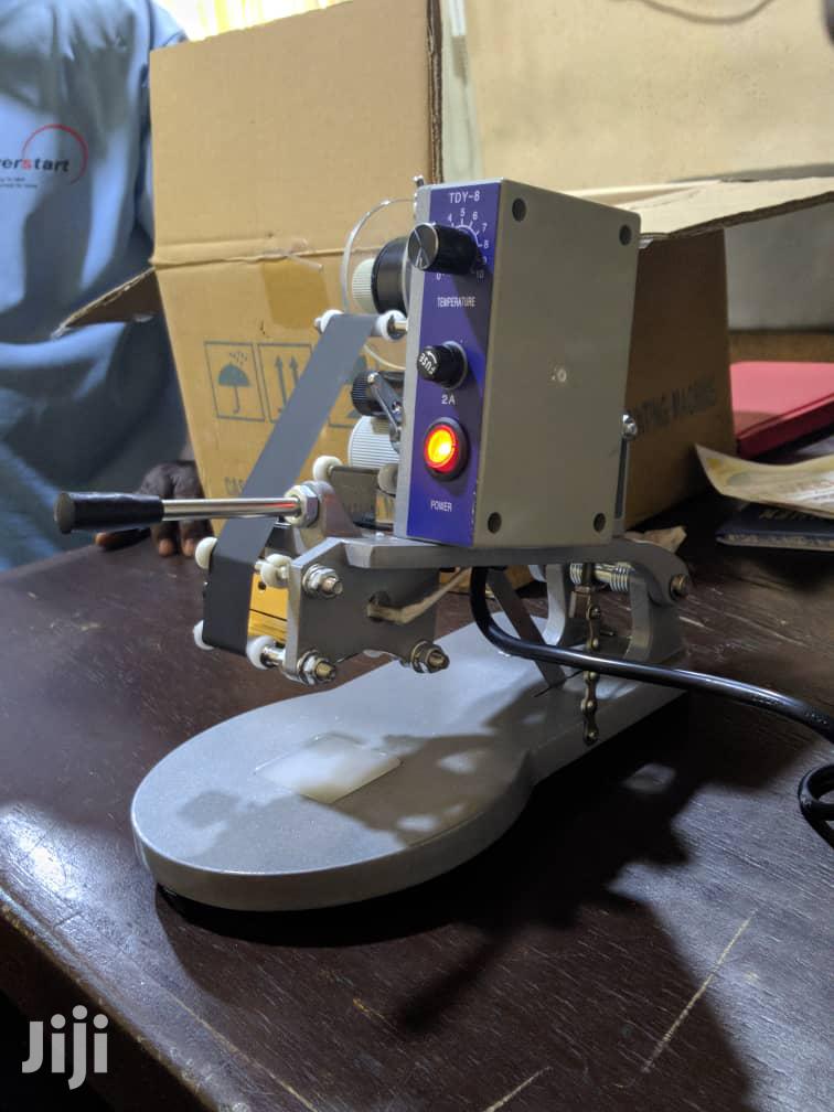 Manual Hand Ribbon Coding Machine