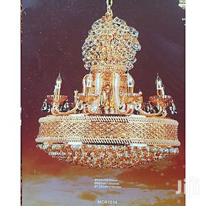 Refined Glass Crystal Chandeliers H1050mm" X W800mm" {MCR1014
