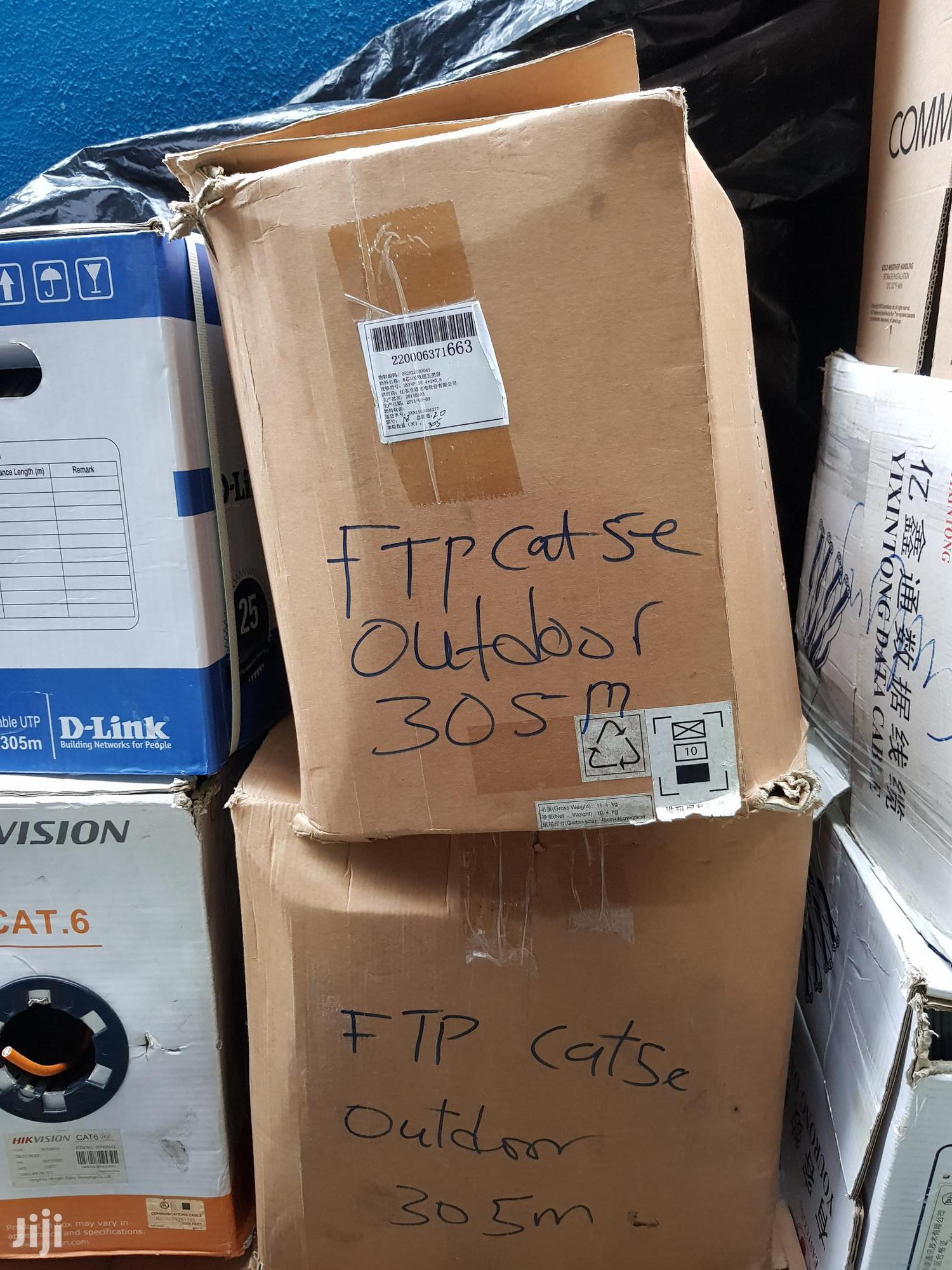 FTP Cat5e 100% Copper Outdoor Cable