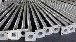 8 Metres Imported Galvanised Single Hexagonal Street Light