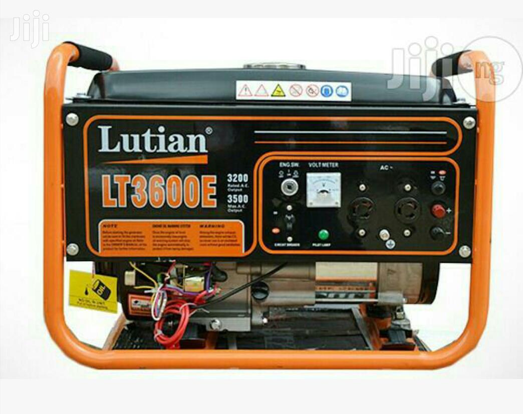 Lutian Generator ( 3.6kva )