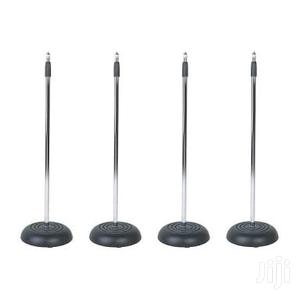 Round Base Microphone Stands