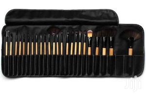 24 PCS Bobbi Brown Makeup Brush Set With Leather Pouch