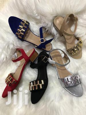 Classic Low Heel Sandals.