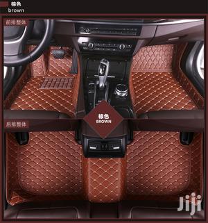 Fully Surrounded Customize Leather Floor Mat.