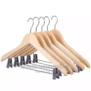 New Type Garment Wooden Clip Hangers