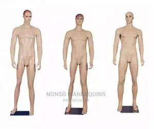 Cheap Full Body Fiberglass Realistic Man Mannequins for Sale