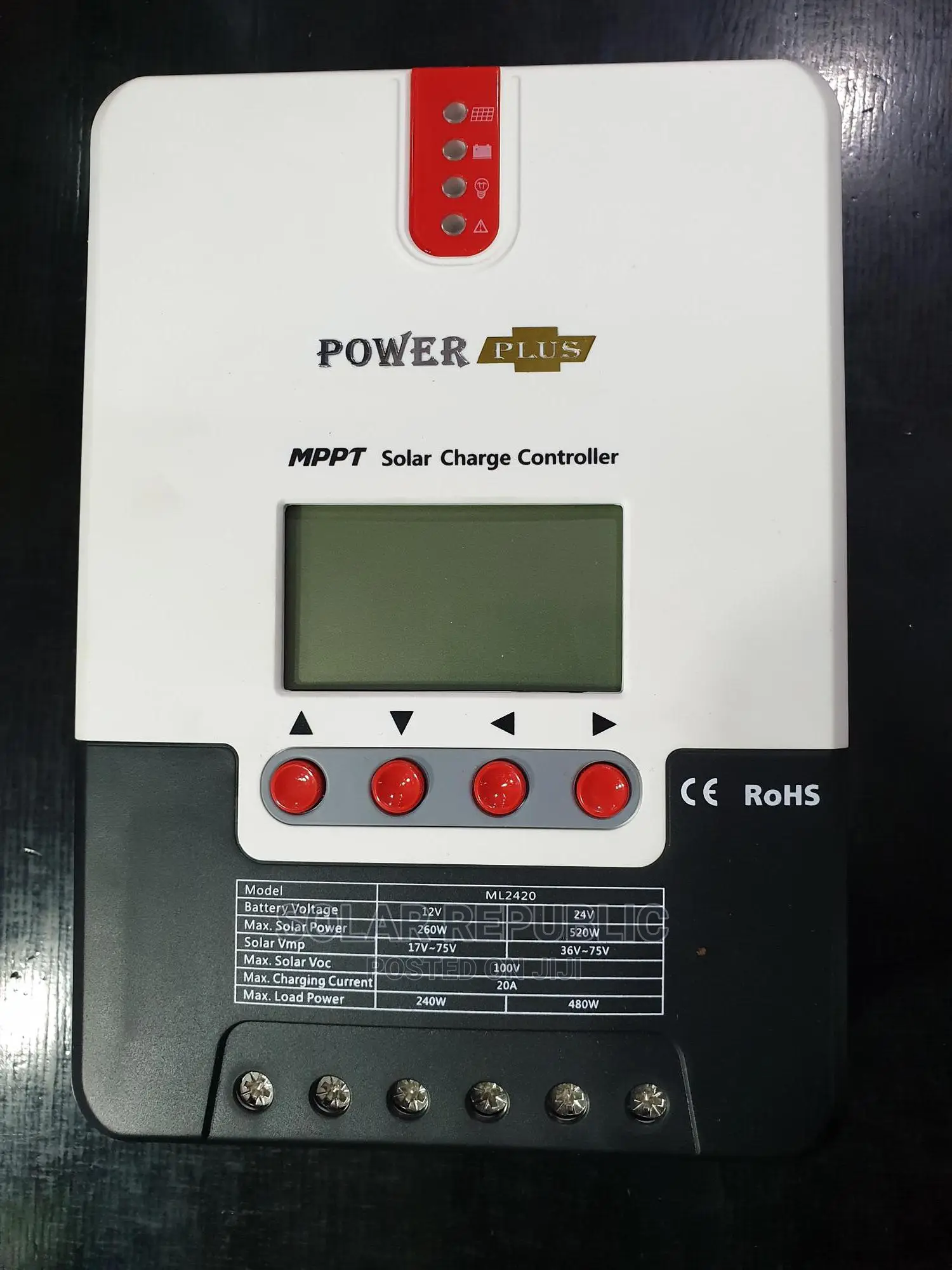 20A 24V Powerplus MPPT Charge Controller