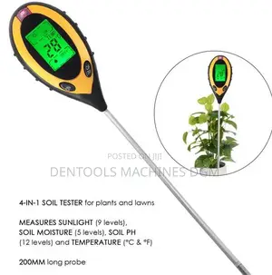 Digital Soil Moisture Meter 4-in-1
