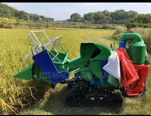 Combined Rice and Wheat Harvester
