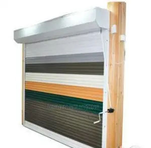 Aluminium Motorized Roll Up Door By Hiphen