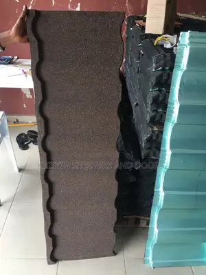 0.55 Gauge Black Stone Coated Roofing Sheet