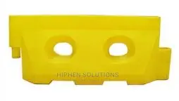 Plastic Traffic Road Water Barrier BY HIPHEN SOLUTIONS