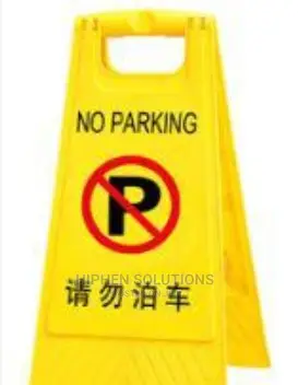 Warning Sign Caution Plastic Walking Billboards BY HIPHEN SOLUTIONS