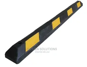 Long Reflective Car Parking Wheel Stopper BY HIPHEN SOLUTIONS