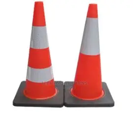 Traffic Orange Color Cone BY HIPHEN SOLUTIONS