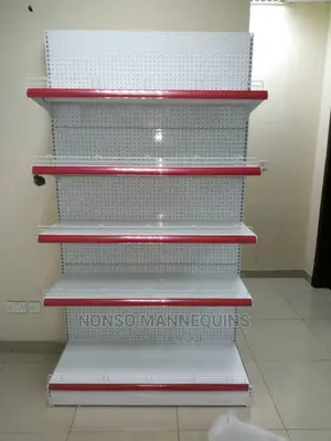New Single Sided 4 Feets Width Supermarket Display Shelves