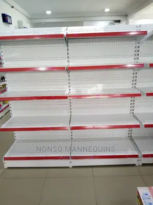 Brand New Single Sided Supermarket Display Shelves