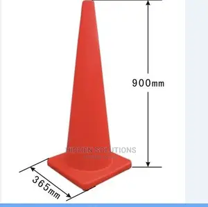 PVC 36" Orange Traffic Cone By Hiphen