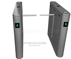 Drop Arm Barrier Bi-direction Channels Turnstiles By Hiphen