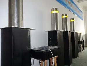 Remote Control Hydraulic Bollards For Security By Hiphen